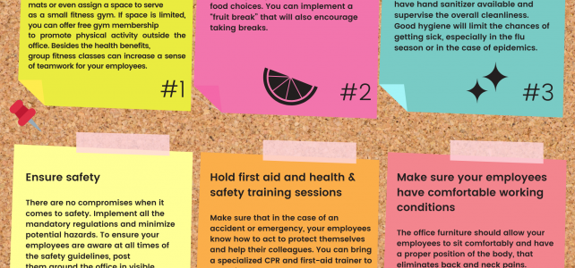 8 Proven tips for a healthy workplace