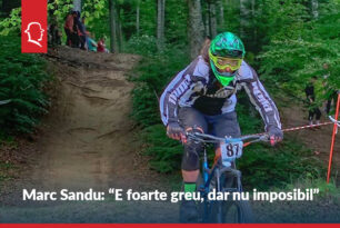 Află de la Marc Sandu cum este să participi la un concurs de downhill